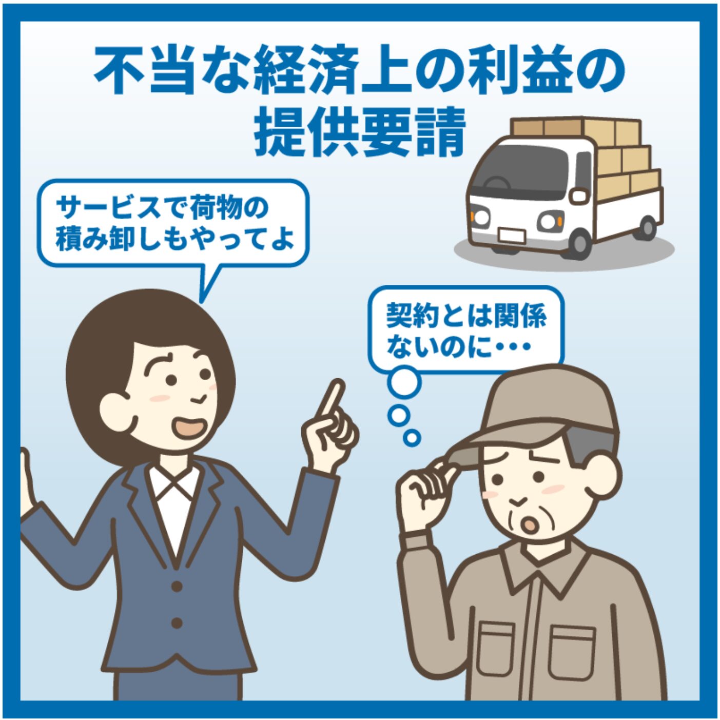 不当な経済利益